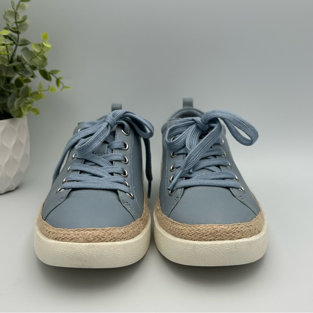 Vionic Women’s Winny Lace up Blue Leather Confort Sneakers Size 6.5 - Picture 5 of 10